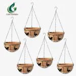 COIRGARDEN - COIR HANGING BUTTERFLY BASKET/PLANTER - 10 INCH (PACK OF 6)