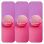 Feel the Love BOX OF BEAUTY Jasmine Fragrance Shower Bath Bomb Bombs| Purely Handmade| (Pack of 3* 75 Gram Each)