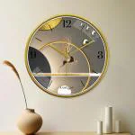 RANDOM 12 Inch Classic & Modern Stylish Tic Toc Movement Print Dial Wall Clock For Home