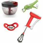 ODD M EVEN Quick Handy Chopper, Whisk and Cutter Kitchen Tool Set