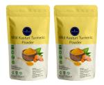 VEDICINE Pure And Natural Wild Kasturi Turmeric Powder for Face And Skin Care (100gmx2)