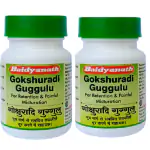 Baidyanath Gokshuradi Guggulu, 80 Tablets (Pack of 2) For retention and painful micturition