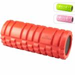 SOLARA Foam Roller For Deep Tissue Massage High Density Foam Rollers Stick For Physical Therapy Exercise & Back Pain Massager Pain Relief Best For Muscle Recovery And Flexibility - Red