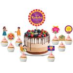Festiko Set of 9 Pcs It's Our First Rakhi Combo (Cake & Cupcake Toppers), Cake Decoration Supplies, Raksha Bandhan Decoration Combo