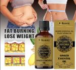 KURAIY Natural Weight Loss Dissolve Fat Essential Oil for Whole Body Ginger Extract 30ml