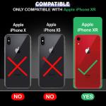 Casotec Clear Case Compatible with Apple iPhone XR, Magnetic Case with Built-in Magnets Compatible with MagSafe, Crystal Clear Slim PC & TPU Cover for Apple iPhone XR - Clear