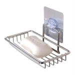 Carliber Stainless Steel Strong Magic Sticker Soap Holder Dish For Bathroom