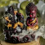 Nirmalaya Budha Red Backflow Idol
