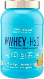 Myfitness 100% Whey H2O 40 Servings Mango Kulfi Protein Powder (1000g)