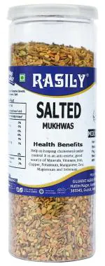 Rasily Salted Mukhwas Home Made Mouth Freshener, Digestive and Hygienically Packed After-Meal Snack, 160g Pack of 2