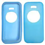 Kelby TPU Classic Back Matte Plain Mobile Phone Back Case Cover Compatible for (Jio Prima 4G Light Blue)