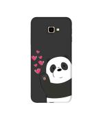 Casotec Love Panda Design 3D Printed Hard Back Case Cover for Samsung Galaxy J4 Plus