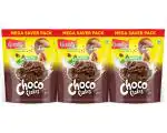 Kwality Choco Flakes 1kg[Pack of 3] | Made with Whole Wheat, 0% Maida | Source of Protein & Fiber | Richness of Chocolate | Healthy Food & Breakfast Cereal for Kids