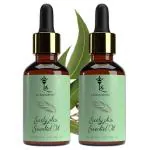 LA'BANGERRY Natural Eucalyptus Essential Oil - 100% Pure Eucalyptus Oil for Diffuser, Humidifier & Aromatherapy - Natural And Real Eucalyptus Oil For Skin, Hair, Scalp, Massage (Pack Of 2, 30 ml Each)