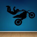 Decor Villa Wall Sticker ( Radical Sport ,Surface Covering Area 35 x 23 Inch)