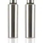 ARPANA BRIGHT Sainless Steel Fridge Water Bottle / Refrigerator Bottle/ Thunder Bottle 1000ml Pack of 2