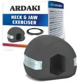 ARDAKI Jawline Exerciser Jaw, Face, and Neck Exerciser - Define Your Jawline, Slim and Tone Your Face, Look Younger and Healthier - Helps Reduce Stress and Craving- Free Jawline Rop Hanger For neck