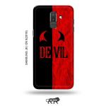 Tweakymod Printed Devil Back Cover For Samsung J8