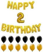 FANEX Solid Happy Birthday Celebration Combo Kit (Pack of 34)