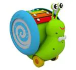 Giggles Musical Snail, Multi Color Activity Toys for Kids age 12M+