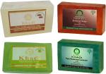 Khadi Herbal Handmade Soap Combo-7, 125 Gm Each (Pack Of 4)