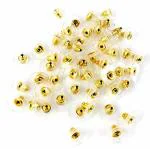 JOHNSON TOOLS Computer Machinary Golden Ear Push Buttons (Set of 100)