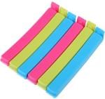 Fitaza Bag Sealing Clips Large, Medium, Small BPA Plastic Plastic Clips (Set of 6, Multicolor)