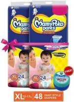 MamyPoko MamyPoko PANTS STANDARD XL 48 (XL24*2) - XL (48 Pieces) - XL  (48 Pieces)