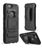 i-Blason For iPhone 6S Plus or iPhone 6 Plus Black Kickstand Back Cover