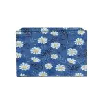 HIZING Waterproof washing machine cover Ideal for SAMSUNG 8 kg Semi Automatic (WT80B3560GB/TL) Floral orange print