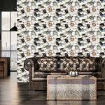 SOJITRA EXPORT Abstract White Wallpaper (200 cm x 60 cm)