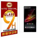 Kite Digital Sony Xperia C Premium Tempered Glass Screen Protector Slim 9H Hardness 2.5D