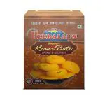 HEERALAL'S Bikaneri Kesar Bati | 1Kg | Rajasthani Mithai | 20 Piece Per Tin Packing | Festival Gift Pack