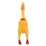 Pets Empire Screaming Chicken Toy Rubber Squawking Chicken Fun Dog Toy