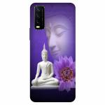 Voleano back cover for Vivo Y 20S, Gautam, buddha, god, Mahatma, Buddha, Siddharth, cases cover
