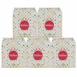 Freshee 150 Pulls 2 Ply Pack of 2 x 50 Pulls Each Cocktail Napkin Tissue Paper Disposable, Skin Friendly, Haygience Tissue Made With 100% Virgin Fibre