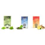 Shistaka Yoga Combo 75 tea bags, Tulsi Brahmi, Lemon Ginger Infusion, Detox Green Tea Bags