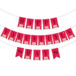 Festiko Happy Valentine's Day Banner With Promise Signs, Valentine's Decorations, Happy Valentine's Day