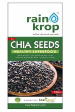 FARGANIC Raw Chia Seeds High Rich Protein & Fiber Seeds for Daily Vitamins (Raw-Chia Seeds, 250 Grams)