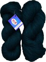 Simi Enterprise Teal Wool 3 Ply Wool, Hank Hand Knitting Wool, Art Craft Soft Fingering Crochet Hook Yarn, Needle Knitting Yarn Thread Dyed, 200 G