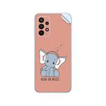 GADGETSWRAP Printed Vinyl Skin Sticker for Samsung Galaxy A23 - music-elephant