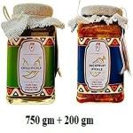 amma ka achar Homemade Delicious and Spicy (750 gm Chilli + 200 gm Jackfruit Pickle) Green Chilli, Jackfruit Pickle (950 g)