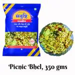 Santushti Namkeen| PICNIC BHEL | 350gms| Ultimate Snack | Ready to Eat