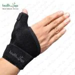 HealthAndYoga GuardNHeal Thumb and Metacarpal Support Brace