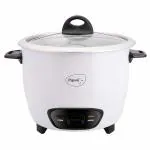 Pigeon Joy 400 watts Electric Rice Cooker with Single pot, 1 Ltr (White)