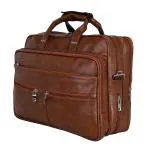 Leatherworld Tan Messenger Bag