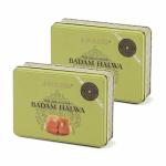 Anand Badam Halwa - Crafted with California Badam, Rich Ghee and Kashmiri Saffron Tin (250 gm (Pack of 2))