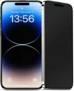 CALL SMITH Black Silicone Tempered Glass Guard For Apple Iphone 14 Pro