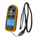 amiciSense GM816 Pocket LCD Digital Anemometer Air Wind Speed Gauge with Temperature Measurement