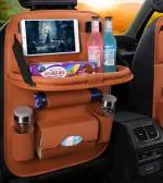 JSTBUY LABEL Foldable Car Backseat Organizer with Tray 20 x 10 x 5 cm